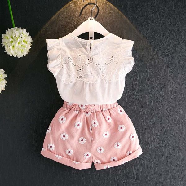 clothing sets kid baby girls summer daisy clothes sleeveless bandage shorts 2pcs outfits fashion casual loose, White
clothing sets kid baby girls summer daisy clothes sleeveless bandage shorts 2pcs outfits fashion casual loose, White