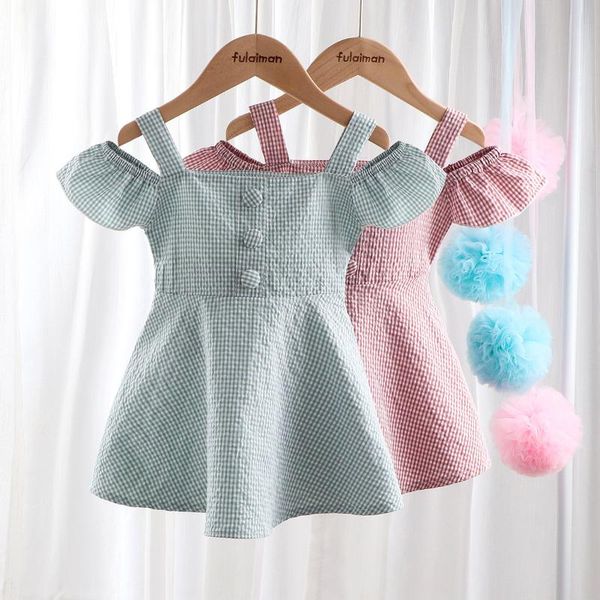 girls cotton summer dress patchwork for short sleeve kids autumn children plaid clothes girl's dresses, Red;yellow
girls cotton summer dress patchwork for short sleeve kids autumn children plaid clothes girl's dresses, Red;yellow