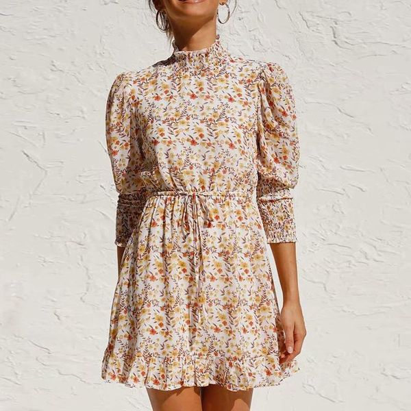 casual dresses woman 2021 summer flower print long-sleeved loose dress mini short sundress beach turtleneck, Black;gray
casual dresses woman 2021 summer flower print long-sleeved loose dress mini short sundress beach turtleneck, Black;gray