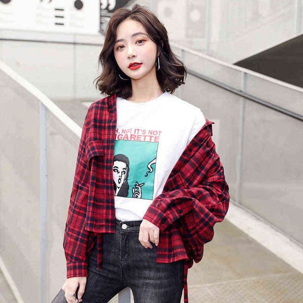 plaid short coat women's 2021 spring and autumn new loose baseball suit foreign style design sense of minority jacket fashion, Black;brown
plaid short coat women's 2021 spring and autumn new loose baseball suit foreign style design sense of minority jacket fashion, Black;brown