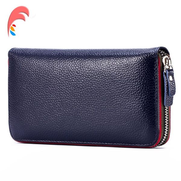 wallets vintage genuine leather long fashion women men designer brand clutch purse lady party wallet female card holder wristlet, Red;black
wallets vintage genuine leather long fashion women men designer brand clutch purse lady party wallet female card holder wristlet, Red;black