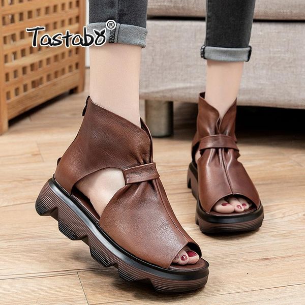 tastabo summer women's hollow out ankle boots genuine leather shoes woman flat with ladies zip breathable 8831, Black
tastabo summer women's hollow out ankle boots genuine leather shoes woman flat with ladies zip breathable 8831, Black