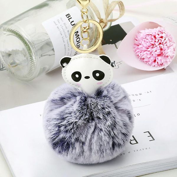 keychains fashion fluffy faux fur ball panda keychain women cute pom key ring trinket pompom bag charms holder eh863, Silver
keychains fashion fluffy faux fur ball panda keychain women cute pom key ring trinket pompom bag charms holder eh863, Silver