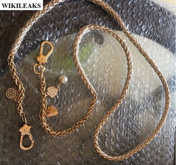 classic strap gold 2021 plated accessories metal chain shoulder straps flower ladies purse handles belt handbag hook clutch buckle pearl lov, Black
classic strap gold 2021 plated accessories metal chain shoulder straps flower ladies purse handles belt handbag hook clutch buckle pearl lov, Black
