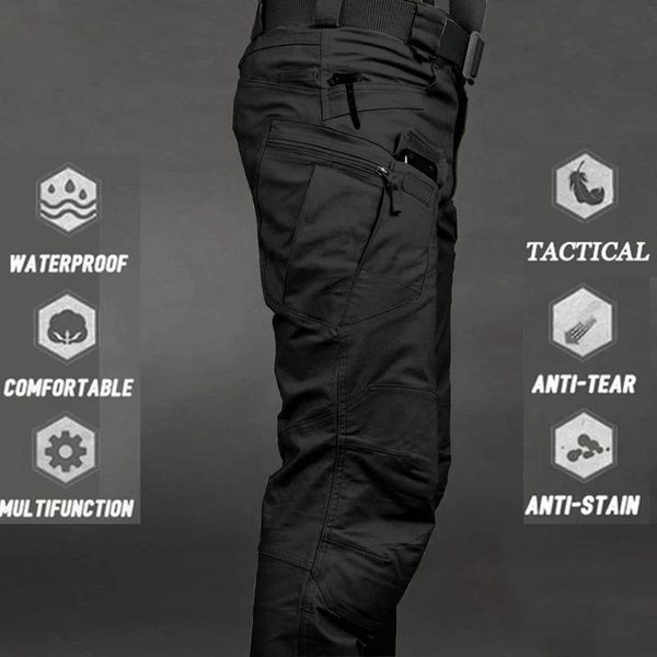 men's pants cargo men military joggers trousers 2021 autumn winter outdoor camouflage work pant plus size army tactical, Black
men's pants cargo men military joggers trousers 2021 autumn winter outdoor camouflage work pant plus size army tactical, Black
