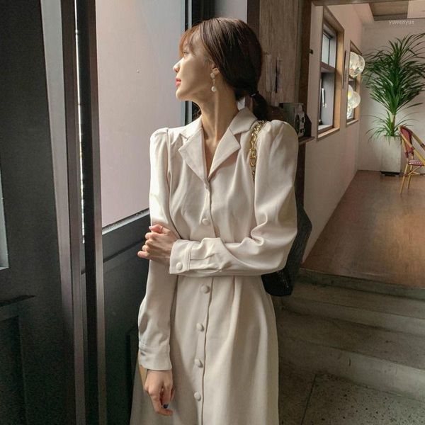 casual dresses korean style chic dress women office lady trumpet / mermaid long sleeve midi clothes oversized clothing beige party solid 202, Black;gray
casual dresses korean style chic dress women office lady trumpet / mermaid long sleeve midi clothes oversized clothing beige party solid 202, Black;gray