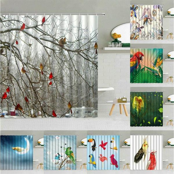 tree bird snow winter scenery shower curtain cardinal parrot eagle flower feather bathroom decor waterproof cloth hooks curtains
tree bird snow winter scenery shower curtain cardinal parrot eagle flower feather bathroom decor waterproof cloth hooks curtains