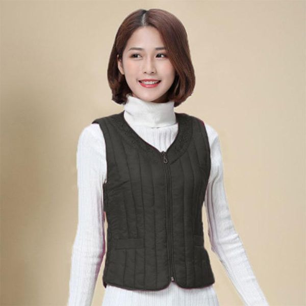 women's vests women vest winter sleeveless waistcoat 2021 warm down cotton jacket elegant embroidered korean short outwear, Black;white
women's vests women vest winter sleeveless waistcoat 2021 warm down cotton jacket elegant embroidered korean short outwear, Black;white