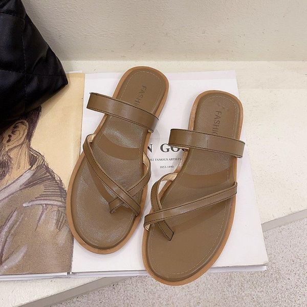 sandals summer women flip flop design non slip comfortable beach shoes fashion set of thumbs loafer brown color ladies, Black
sandals summer women flip flop design non slip comfortable beach shoes fashion set of thumbs loafer brown color ladies, Black