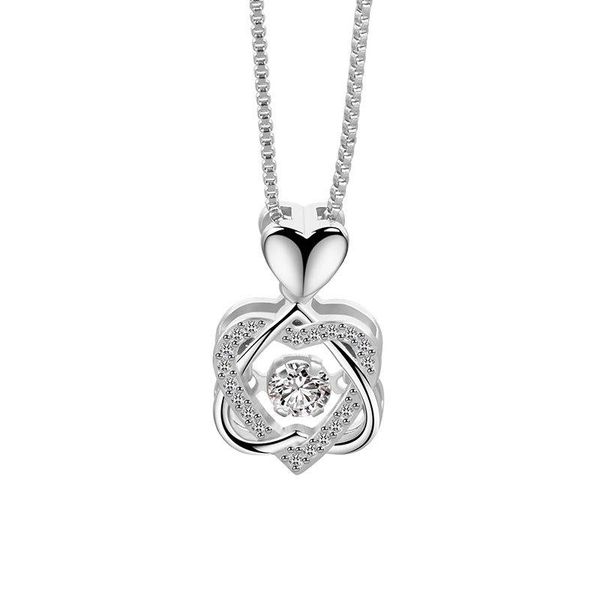 pendant necklaces 2021 fashion women heart necklace chain s925 jewelry gift lovers crystal, Silver
pendant necklaces 2021 fashion women heart necklace chain s925 jewelry gift lovers crystal, Silver
