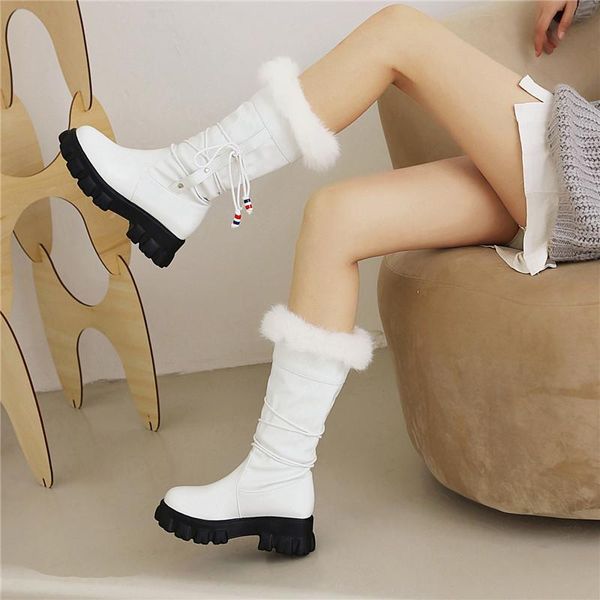 boots yqbtdl 2022 promotion big size 34-44 women winter knot sweet thick heel warm fur shoes woman platform mid-calf snow botas, Black
boots yqbtdl 2022 promotion big size 34-44 women winter knot sweet thick heel warm fur shoes woman platform mid-calf snow botas, Black