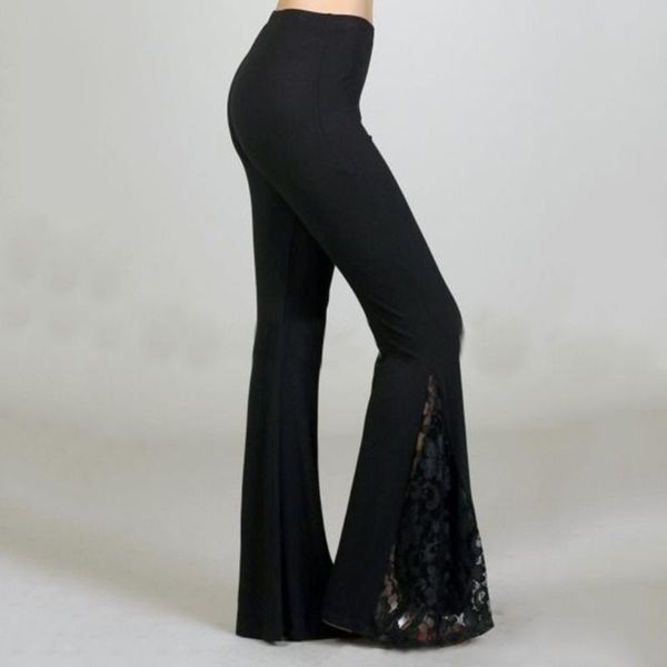 women's pants & capris black women solid color punk style summer lace large trousers pant pantalones de mujer, Black;white
women's pants & capris black women solid color punk style summer lace large trousers pant pantalones de mujer, Black;white