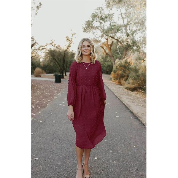 casual dresses elegant jacquard wool ball midi dress autumn women vintage lantern long sleeve o-neck wrap robe femme vestidos, Black;gray
casual dresses elegant jacquard wool ball midi dress autumn women vintage lantern long sleeve o-neck wrap robe femme vestidos, Black;gray