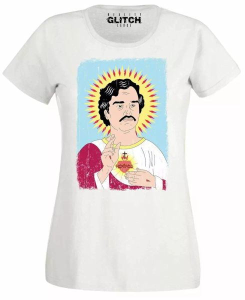 Pablo Christo Women's T-Shirt - Narcos Drugs Escobar Cartel Season 4 Netflix, White;black
Pablo Christo Women's T-Shirt - Narcos Drugs Escobar Cartel Season 4 Netflix, White;black