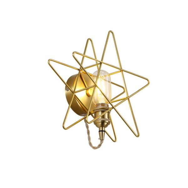 modern industrial iron art metal pentagram wall lamp led indoor lighting home decor salon loft studio bedroom corridor bedside
modern industrial iron art metal pentagram wall lamp led indoor lighting home decor salon loft studio bedroom corridor bedside