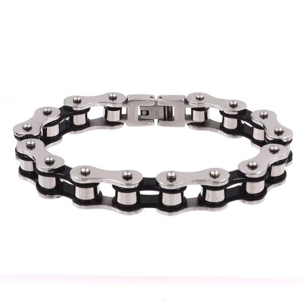 link, chain punk bracelet bicycle bracelets black steel women stainless motorcycle women's jewelry gifts
link, chain punk bracelet bicycle bracelets black steel women stainless motorcycle women's jewelry gifts