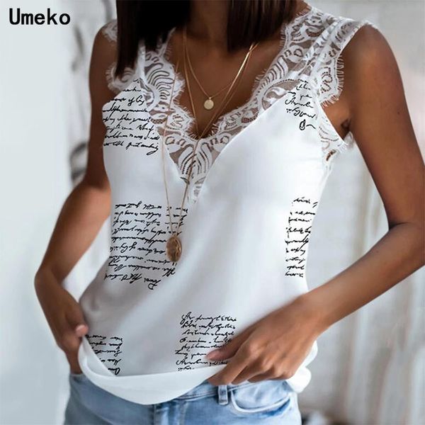women's t-shirt summer fashion women lace sling v-neck strap vest camisole crop tank casual shirt sleeveless letter loose, White
women's t-shirt summer fashion women lace sling v-neck strap vest camisole crop tank casual shirt sleeveless letter loose, White