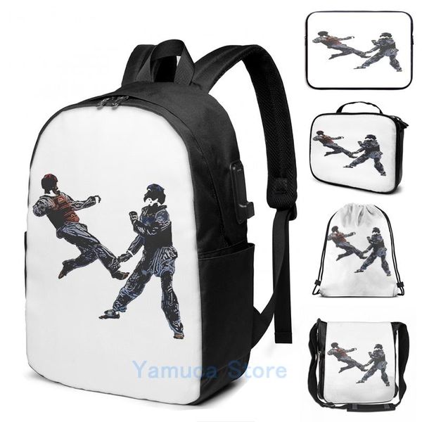 backpack funny graphic print taekwondo usb charge men school bags women bag travel laptop
backpack funny graphic print taekwondo usb charge men school bags women bag travel laptop