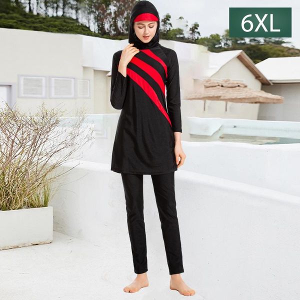 swim wear muslim tankini swimwear woman conservative black islamic borkini plus size hijab long sleeve burkini swimsuit 6xl
swim wear muslim tankini swimwear woman conservative black islamic borkini plus size hijab long sleeve burkini swimsuit 6xl