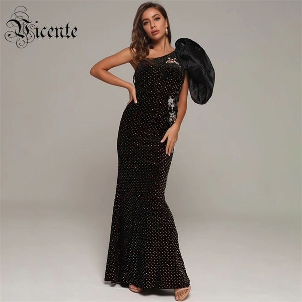 trendy sparkle sequins elegant beads design one shoulder celebrity party velvet maxi long dress 210520, Black;gray
trendy sparkle sequins elegant beads design one shoulder celebrity party velvet maxi long dress 210520, Black;gray