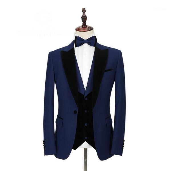 men's suits & blazers jeltoin navy blue groom tuxedos mens 3 pieces peaked lapel groomsmen men wedding suit custom made man clothes, White;black
men's suits & blazers jeltoin navy blue groom tuxedos mens 3 pieces peaked lapel groomsmen men wedding suit custom made man clothes, White;black