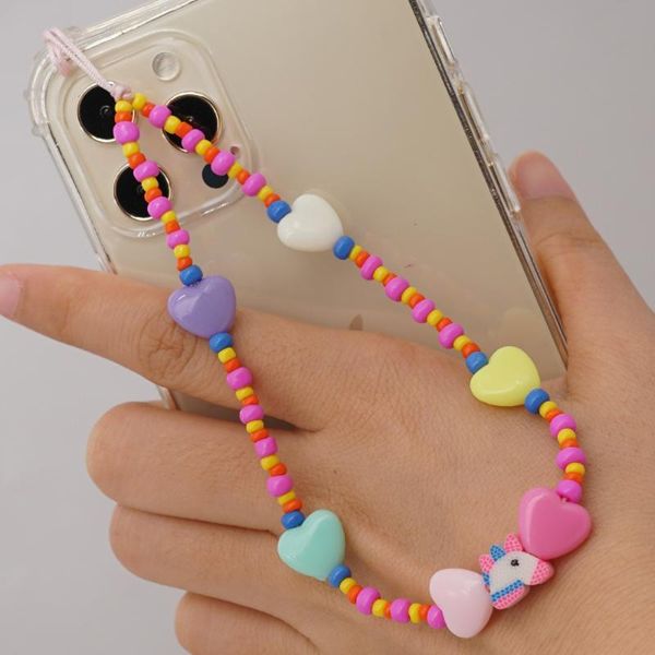 link, chain female color beads soft pottery love mobile phone strap stweet candy style u disk anti-lost for, Black
link, chain female color beads soft pottery love mobile phone strap stweet candy style u disk anti-lost for, Black