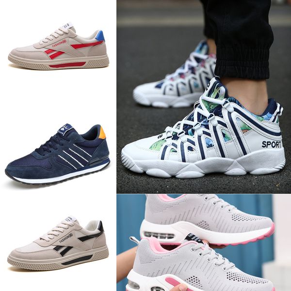 wh13 2021 men women running shoes platform trainers beige black grey triple white 567 outdoor sports sneakers size 39-44
wh13 2021 men women running shoes platform trainers beige black grey triple white 567 outdoor sports sneakers size 39-44