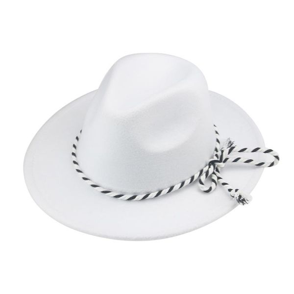 wide brim hats for women fedoras solid band rope panamas men white black felted outdoor dress formal hat sombreros de mujer, Blue;gray
wide brim hats for women fedoras solid band rope panamas men white black felted outdoor dress formal hat sombreros de mujer, Blue;gray