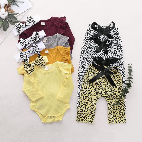 fashion leopard born baby girl clothes set cotton lace sleeves +pants+headband 3pcs girls toddler outfits clothing sets, White
fashion leopard born baby girl clothes set cotton lace sleeves +pants+headband 3pcs girls toddler outfits clothing sets, White