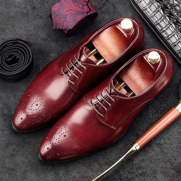 dress shoes luxury round toe breathable man formal genuine leather derby carved oxfords famous men's bridal wedding flats gd78, Black
dress shoes luxury round toe breathable man formal genuine leather derby carved oxfords famous men's bridal wedding flats gd78, Black