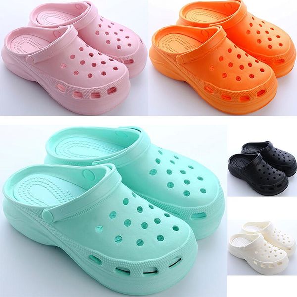 womens summer thick-soled hole shoes ladies height increase shoe black white orange pink girls women beach classic sandals slippers thirty s
womens summer thick-soled hole shoes ladies height increase shoe black white orange pink girls women beach classic sandals slippers thirty s