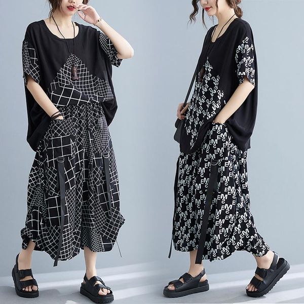summer woman set cotton linen printing short sleeve + harem pants 2 piece women suit women's two, White
summer woman set cotton linen printing short sleeve + harem pants 2 piece women suit women's two, White