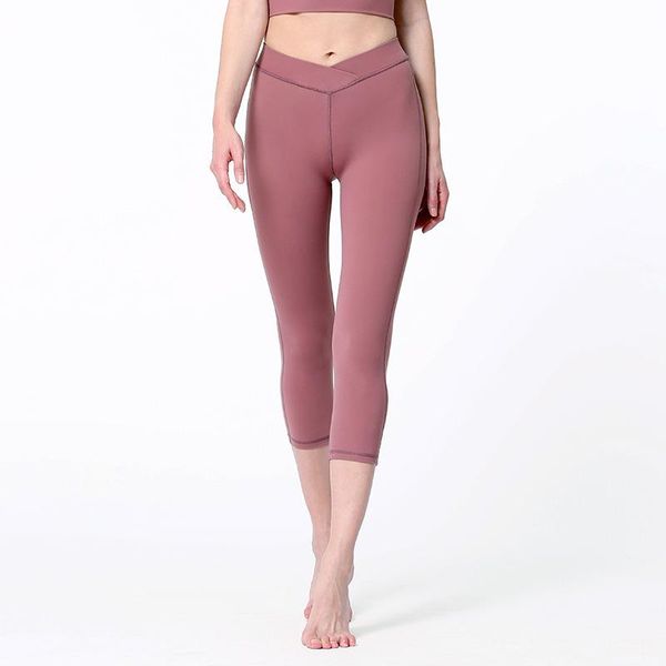 yoga outfit calf-length pants women's solid color high waist fitness leggings x tight sport
yoga outfit calf-length pants women's solid color high waist fitness leggings x tight sport