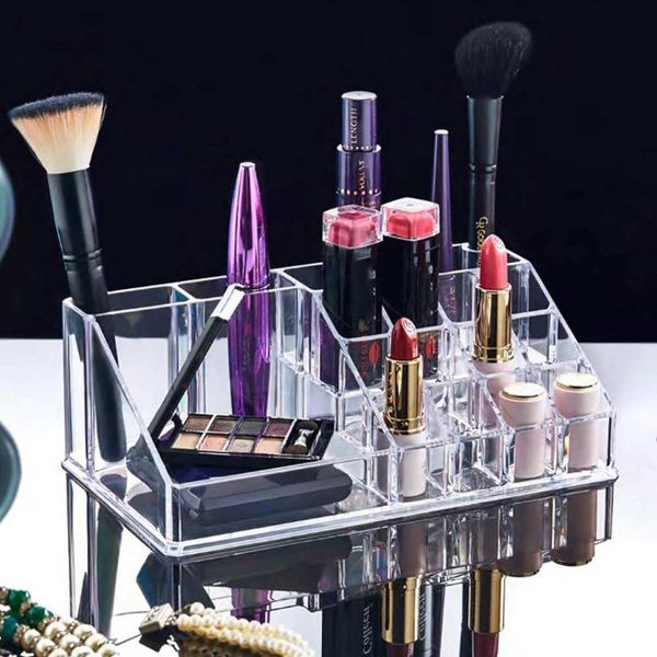 storage boxes & bins trapezoid multiple grid acrylic transparent makeup organizer make up lipstick holder jewelry box
storage boxes & bins trapezoid multiple grid acrylic transparent makeup organizer make up lipstick holder jewelry box