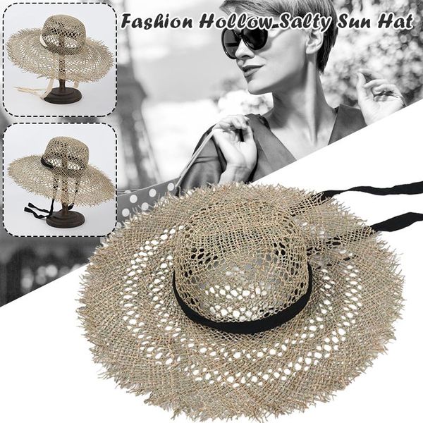 wide brim hats women sun hat summer sunscreen straw beach cap for travel swd889, Blue;gray
wide brim hats women sun hat summer sunscreen straw beach cap for travel swd889, Blue;gray