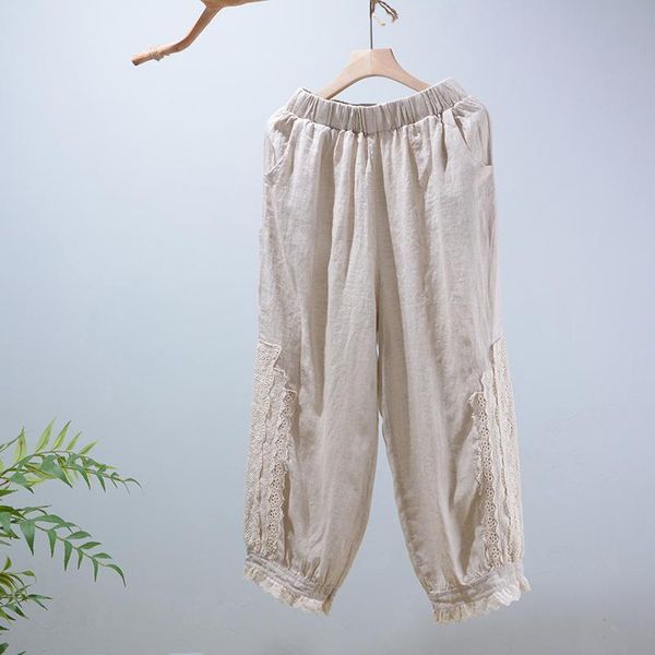 women's pants & capris spring embroidery fresh sweet literature loose thin 79-198088, Black;white
women's pants & capris spring embroidery fresh sweet literature loose thin 79-198088, Black;white