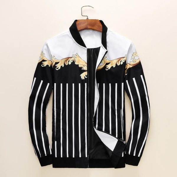men's jackets jacket 2021 autumn men fashion brand slim striped flower long sleeve cardigan coat baseball uniform, Black;brown
men's jackets jacket 2021 autumn men fashion brand slim striped flower long sleeve cardigan coat baseball uniform, Black;brown