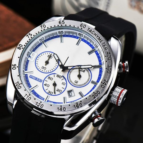 wristwatches fashion multifunction quartz mens watch rubber strap watches for men casual business chronograph wristwatch, Slivery;brown
wristwatches fashion multifunction quartz mens watch rubber strap watches for men casual business chronograph wristwatch, Slivery;brown