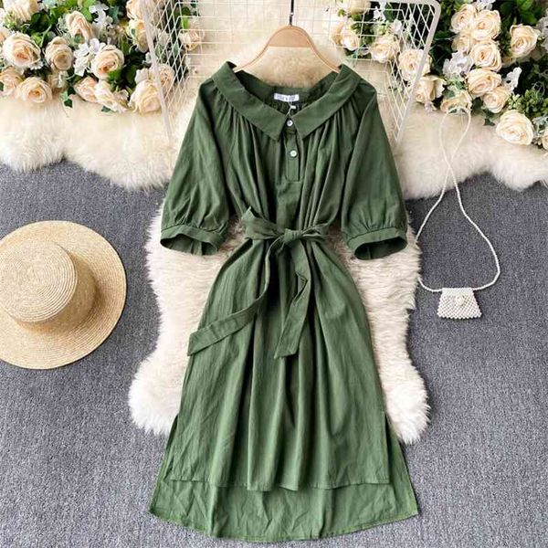 spring women's bow turn down collar lace empire short ol temperament fashion knee length dress d094 210507, Black;gray
spring women's bow turn down collar lace empire short ol temperament fashion knee length dress d094 210507, Black;gray