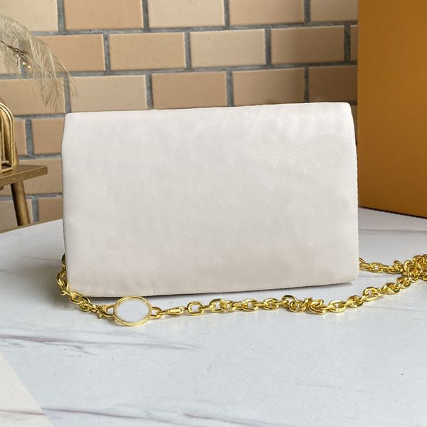 women crossbody bag chain shoulder bags genuine leather embossed letter sheepskin founder style fashion l wallet
women crossbody bag chain shoulder bags genuine leather embossed letter sheepskin founder style fashion l wallet