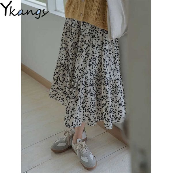 vintage floral print a-line pleated long skirts summer women black korean skirt streetwear drawstring elastic waist midi skirt 210619
vintage floral print a-line pleated long skirts summer women black korean skirt streetwear drawstring elastic waist midi skirt 210619