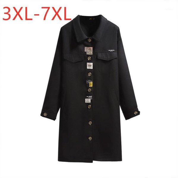 women's wool & blends ladies winter plus size overcoat for women large long sleeve loose black button pocket woollen coat 3xl 4xl 5xl 6
women's wool & blends ladies winter plus size overcoat for women large long sleeve loose black button pocket woollen coat 3xl 4xl 5xl 6