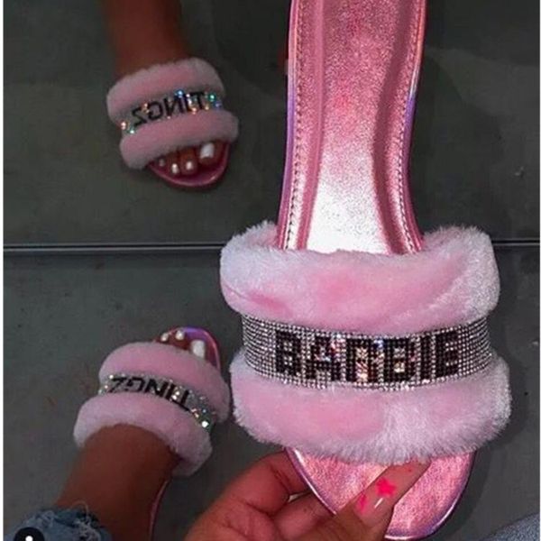 women fashion faux slippers soft warm flats rubber sole non slip home slides casual ladies female shoes, Black
women fashion faux slippers soft warm flats rubber sole non slip home slides casual ladies female shoes, Black
