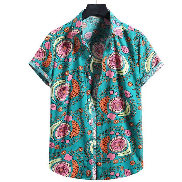 fruit print mens aloha shirt summer short sleeve shirts men holiday vacation hawaiian camisa oversized chemise homme 210524, White;black
fruit print mens aloha shirt summer short sleeve shirts men holiday vacation hawaiian camisa oversized chemise homme 210524, White;black