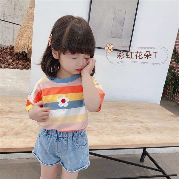 girls striped short sleeve cotton t shirts clothes kids children baby clothing cartoon teesp674, Blue
girls striped short sleeve cotton t shirts clothes kids children baby clothing cartoon teesp674, Blue