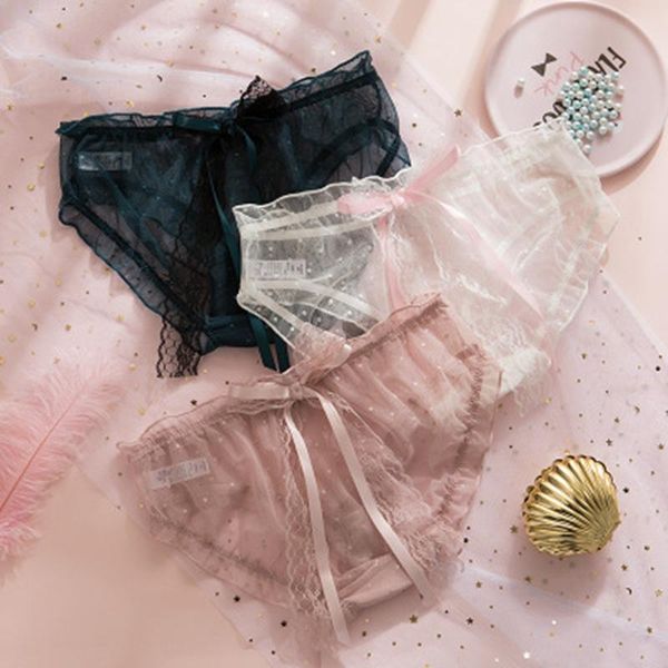women's panties lace hollow polka dot low waist back butterfly breathable seamless cute girly briefs, Black;pink
women's panties lace hollow polka dot low waist back butterfly breathable seamless cute girly briefs, Black;pink