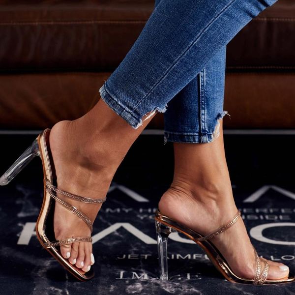 dress shoes 2021 summer pvc rhinestone sandals perspex heel stilettos fashion women peep toe slip-on high heels ladies, Black
dress shoes 2021 summer pvc rhinestone sandals perspex heel stilettos fashion women peep toe slip-on high heels ladies, Black