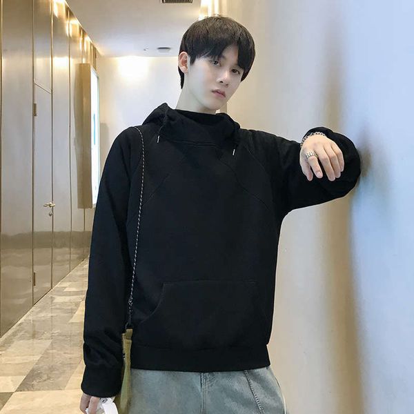 ins men's sweater tracksuits autumn and winter hooded high collar pullover fashion brand loose sweatshirt, Gray
ins men's sweater tracksuits autumn and winter hooded high collar pullover fashion brand loose sweatshirt, Gray