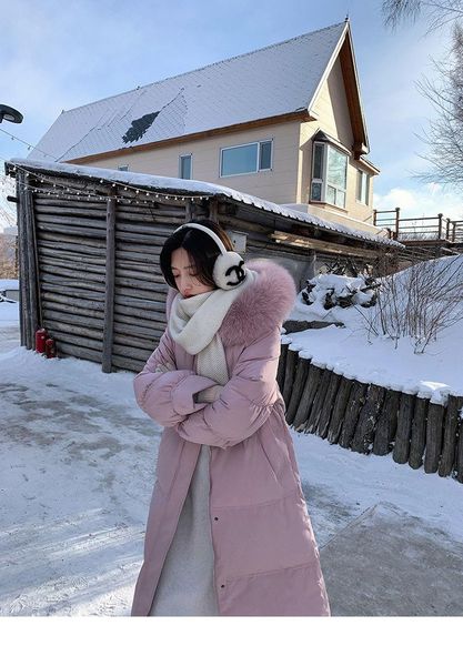 women's vests korean version of thick warm jacket 2021 hooded long down loose, Black;white
women's vests korean version of thick warm jacket 2021 hooded long down loose, Black;white