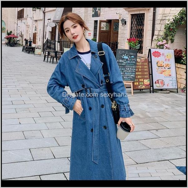 & coats womens clothing apparel drop delivery 2021 brand fashion long double-breasted denim trench women windbreaker lady duster coat with l, Tan;black
& coats womens clothing apparel drop delivery 2021 brand fashion long double-breasted denim trench women windbreaker lady duster coat with l, Tan;black